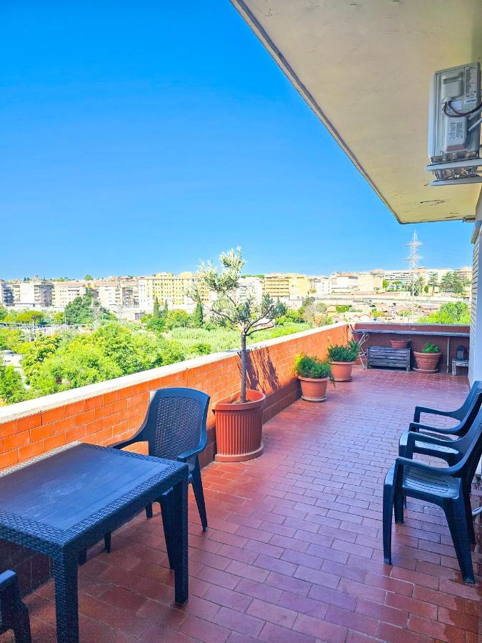 Rome Sunset Terrace Attic Exterior photo