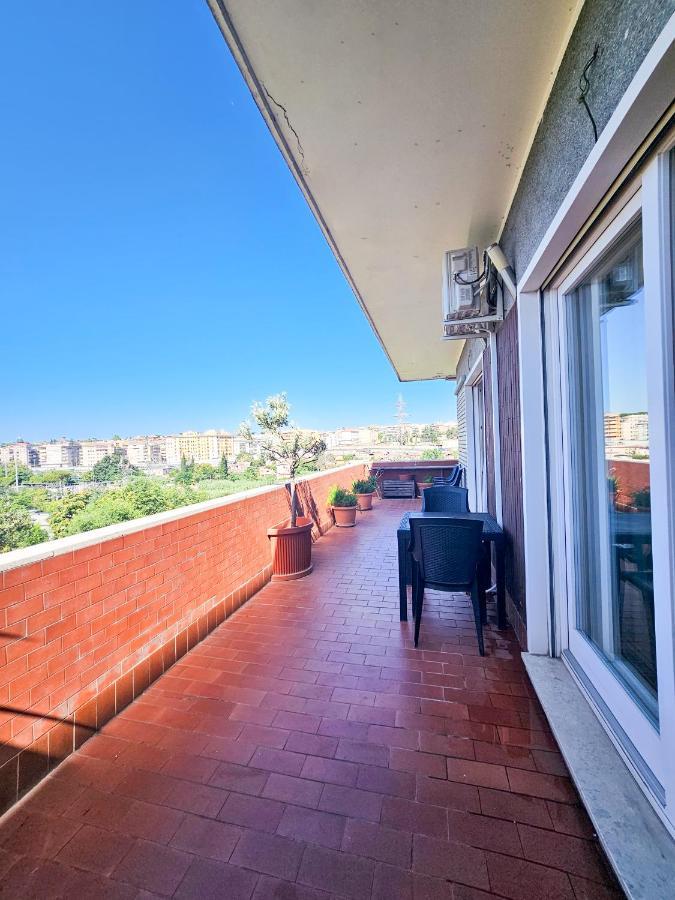 Rome Sunset Terrace Attic Exterior photo