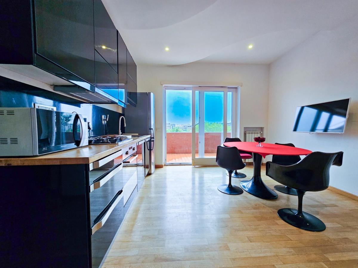 Rome Sunset Terrace Attic Exterior photo