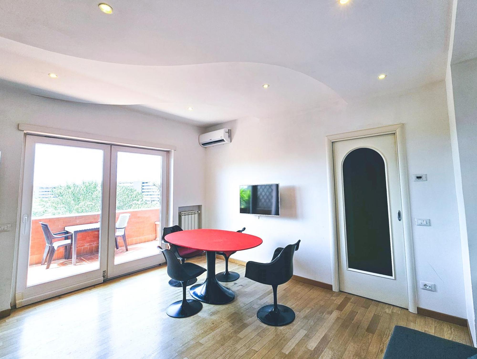 Rome Sunset Terrace Attic Exterior photo